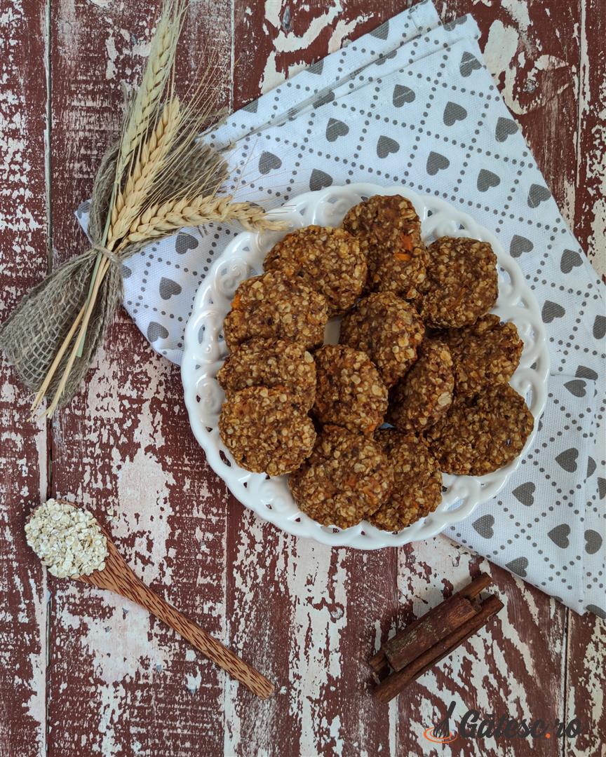 Biscuiti Cu Fulgi De Ovaz Si Cartofi Dulci Gatesc Ro