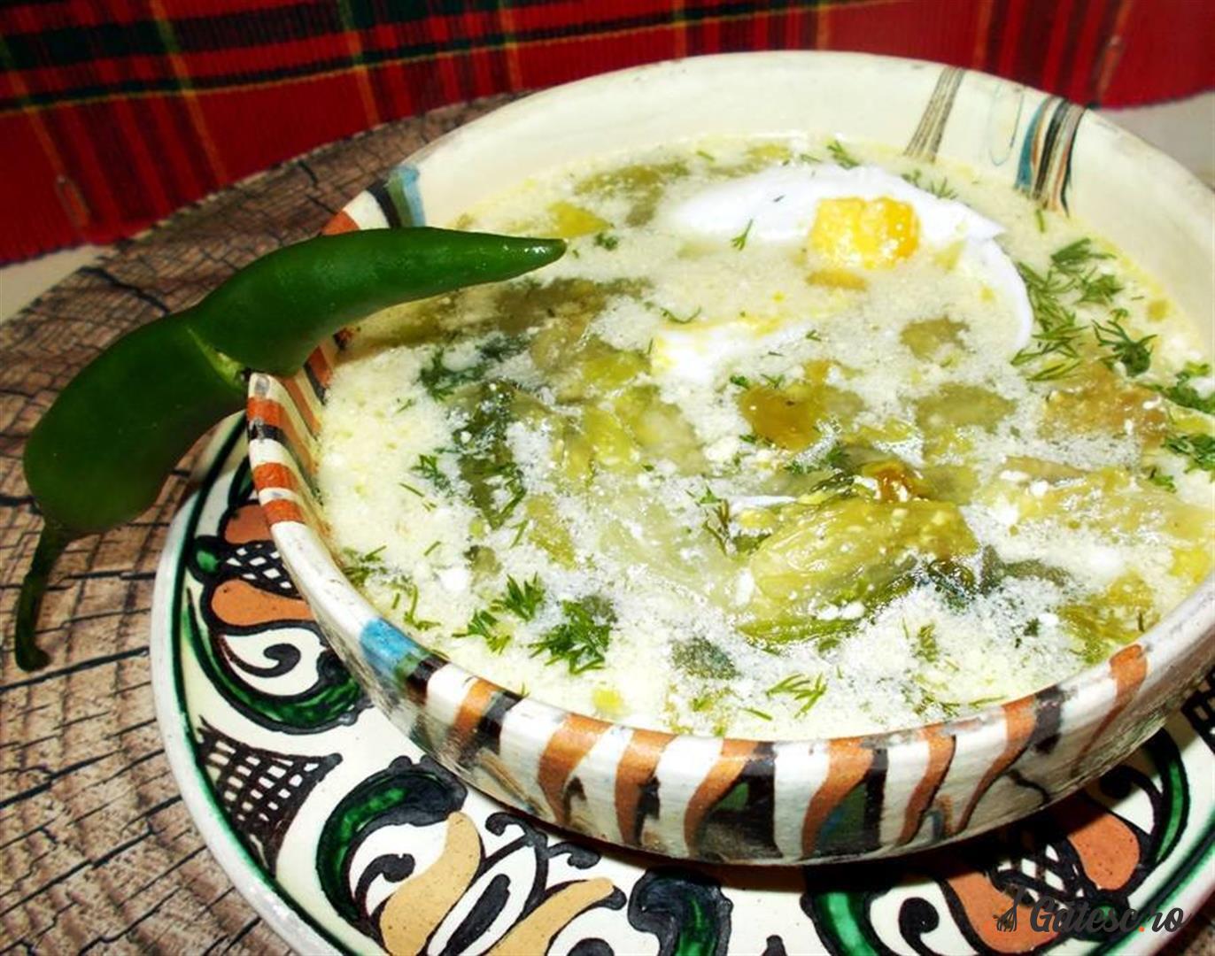 Ciorba De Salata Verde Cu Oua Gatesc Ro